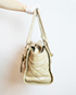 Manor, £185, Handbags, Beige, Leather, Bottom view